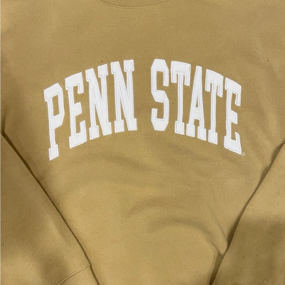 Tan Penn State Spellout Crewneck - Picture 2 of 3